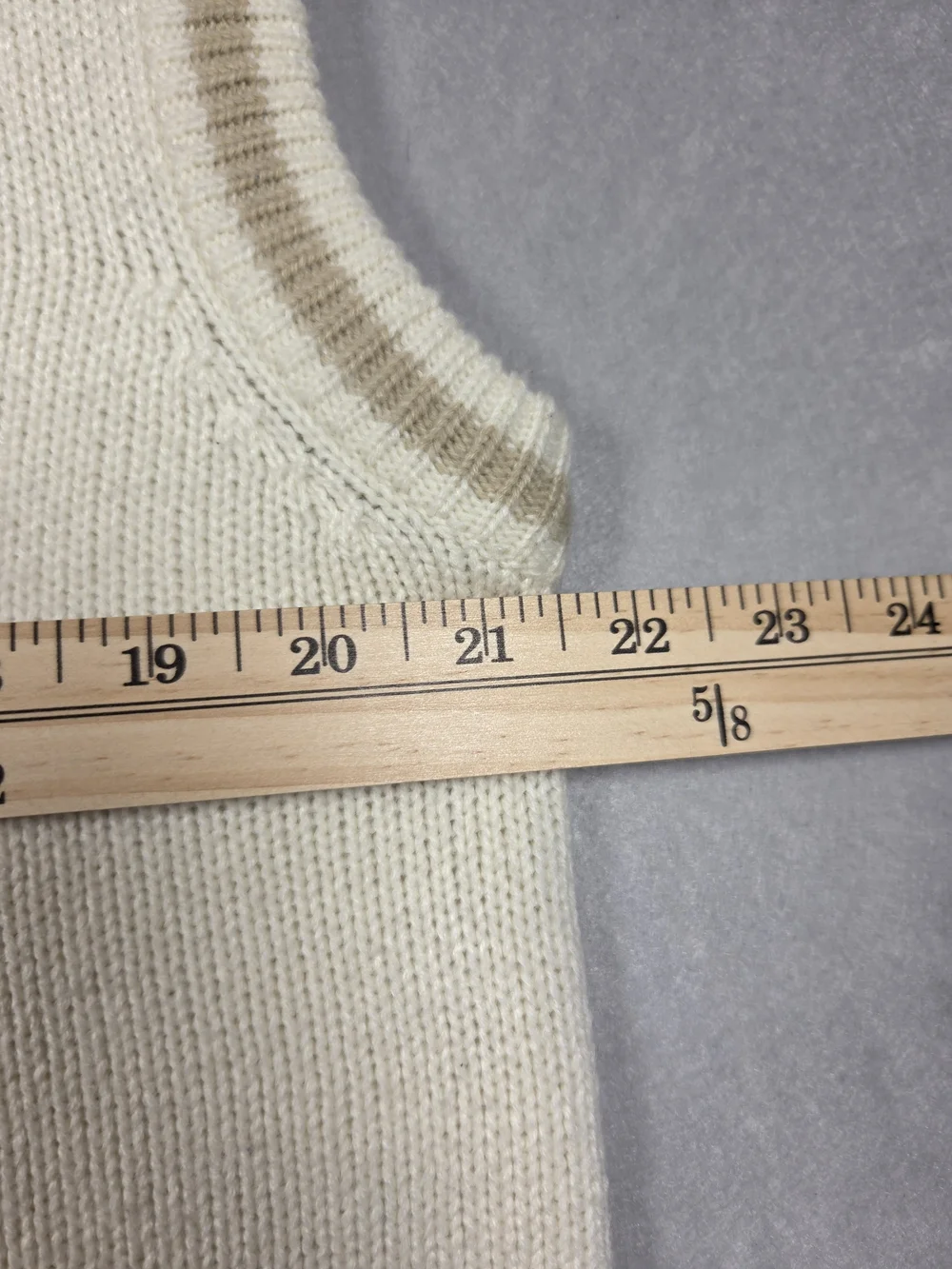 Vintage Southpole Authentic Collection Sweater Vest Mens Large Cream Knit Y2K